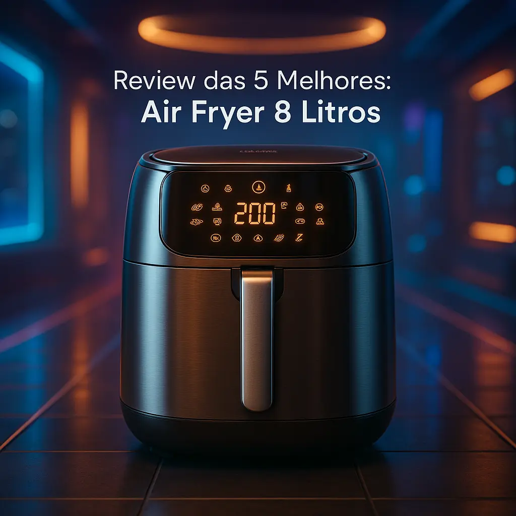 Lista de 5 Melhores: Air Fryer 8 litros