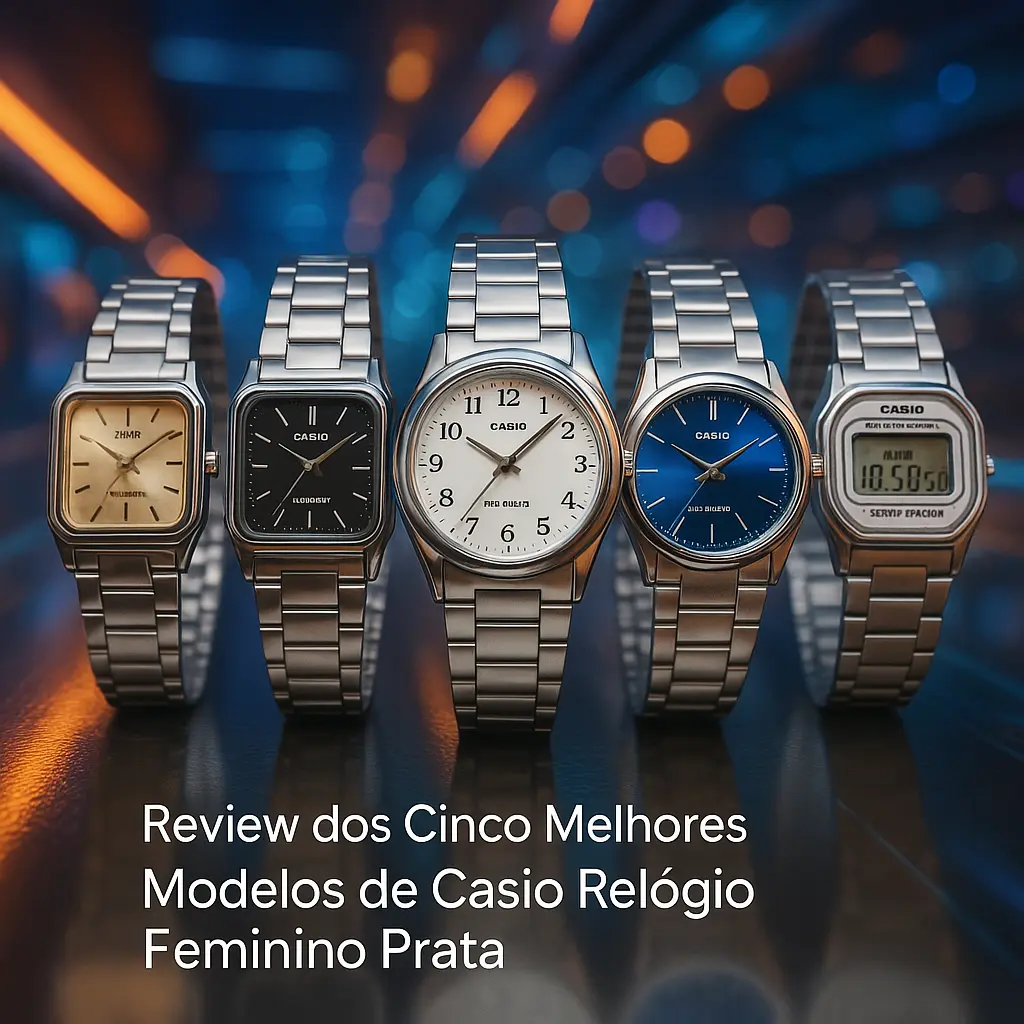 Cinco Melhores Modelos de Casio Relogio Feminino Prata