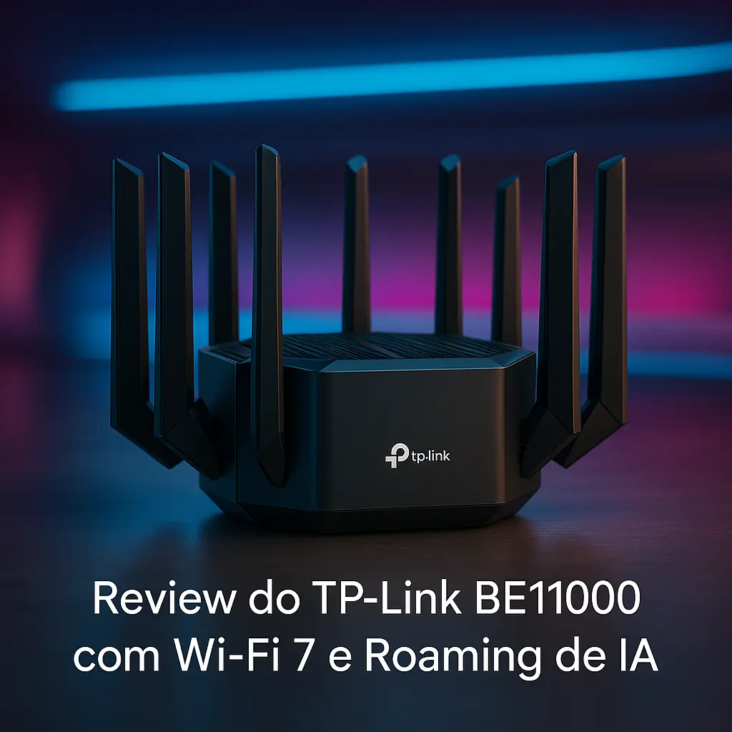 TP-Link BE11000 com Wi-Fi 7 e Roaming de IA