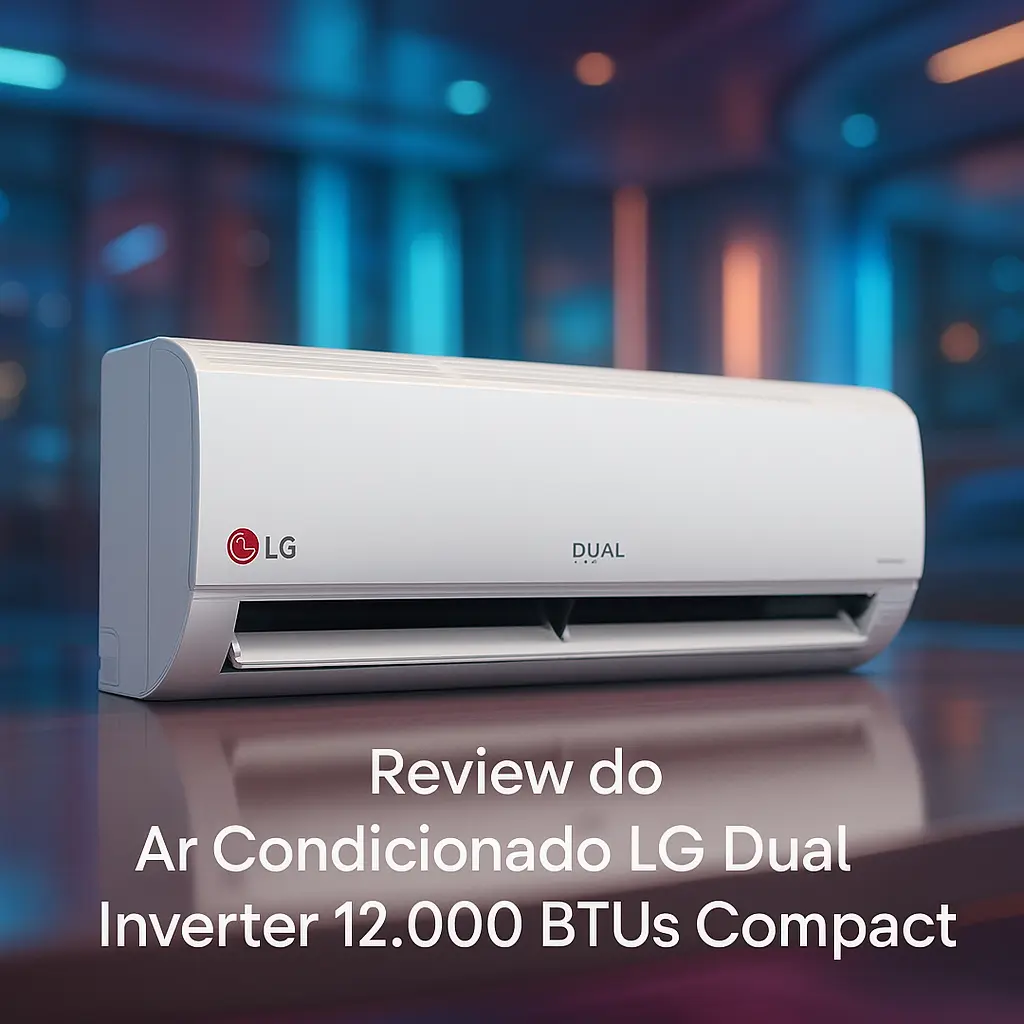 Ar Condicionado LG Dual Inverter 12.000 BTUs Compact