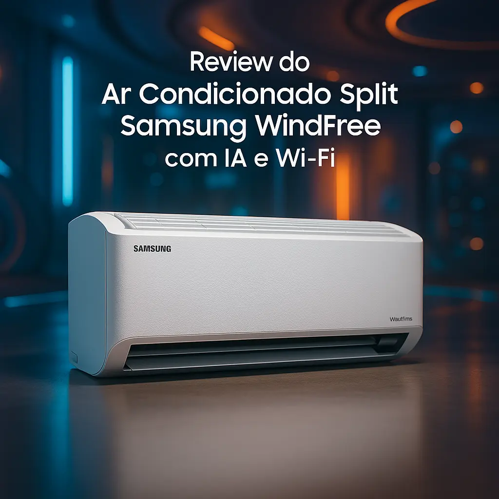 Ar Condicionado Split Samsung WindFree com IA e Wi-Fi