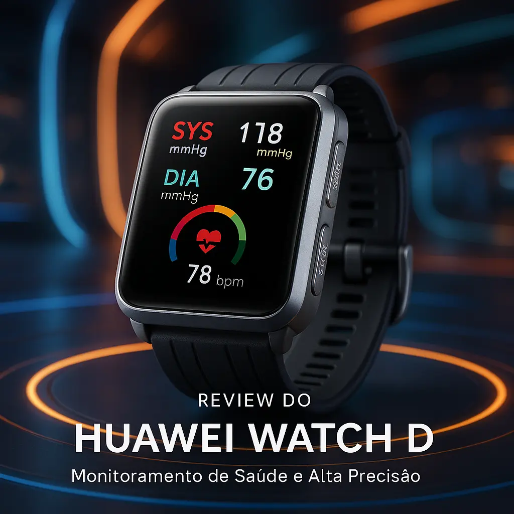 Huawei Watch D2: Monitoramento de Saúde e Alta Precisão