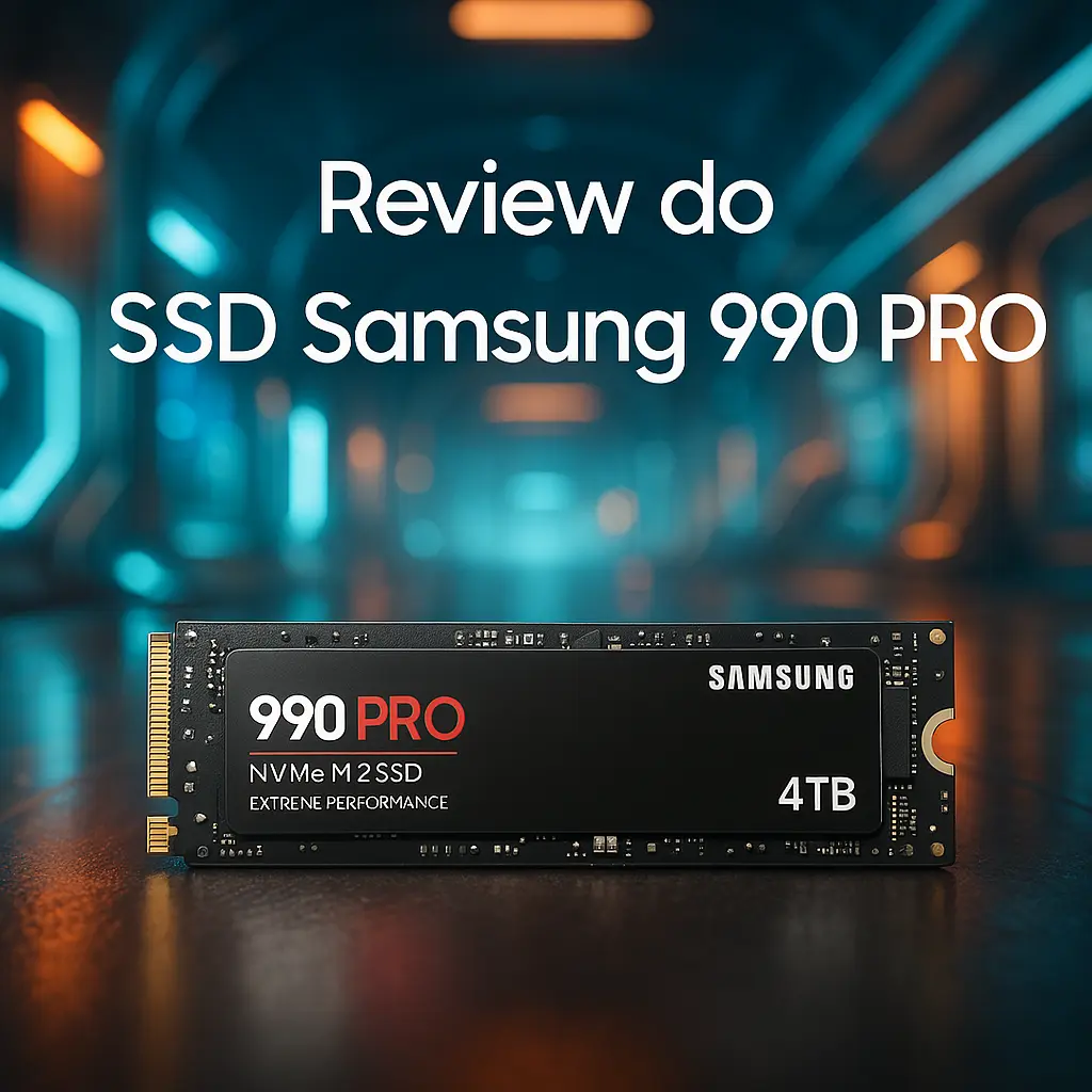 SSD Samsung 990 PRO - 4TB, NVMe, desempenho extremo