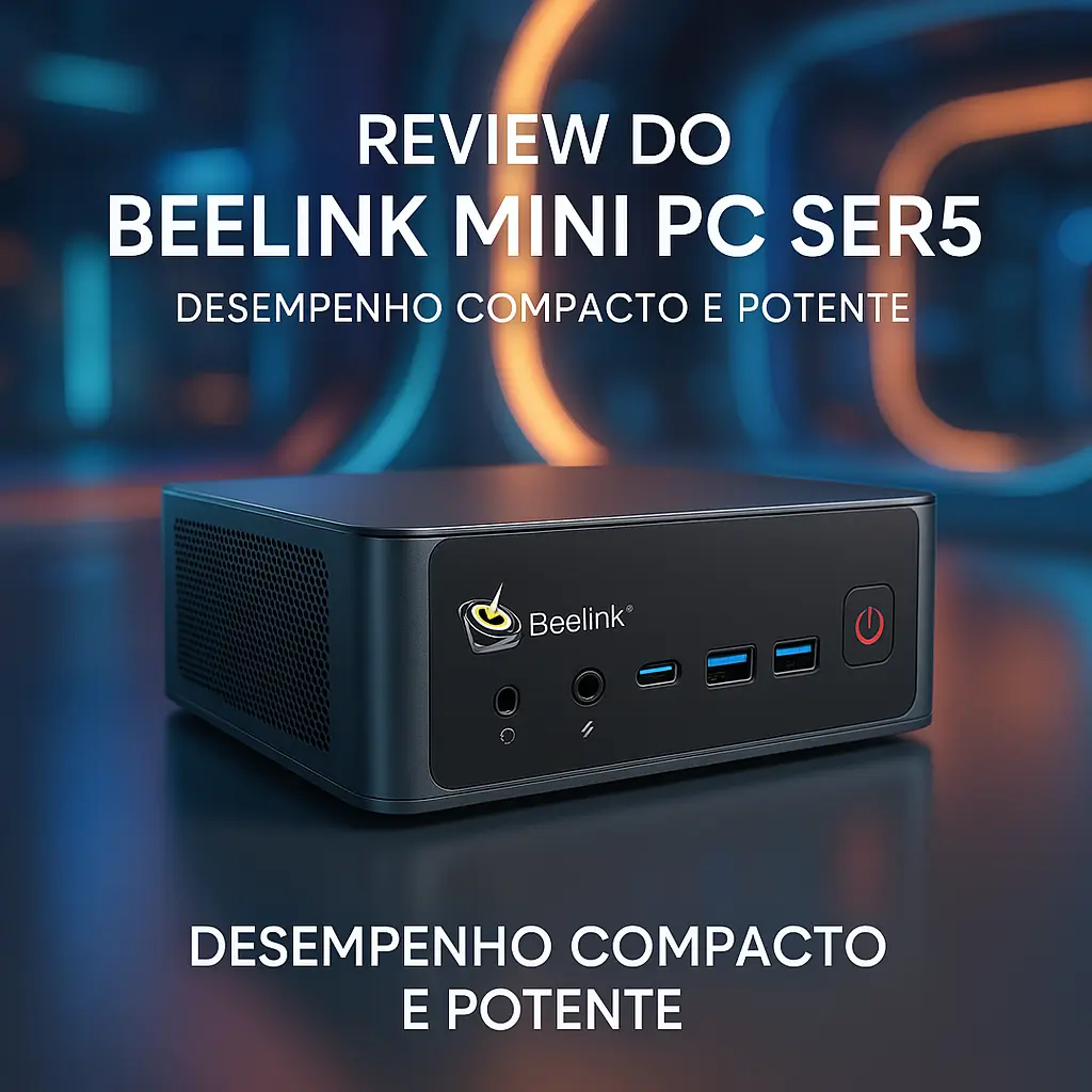 Beelink Mini PC SER5 com Ryzen 5: Desempenho Compacto e Potente