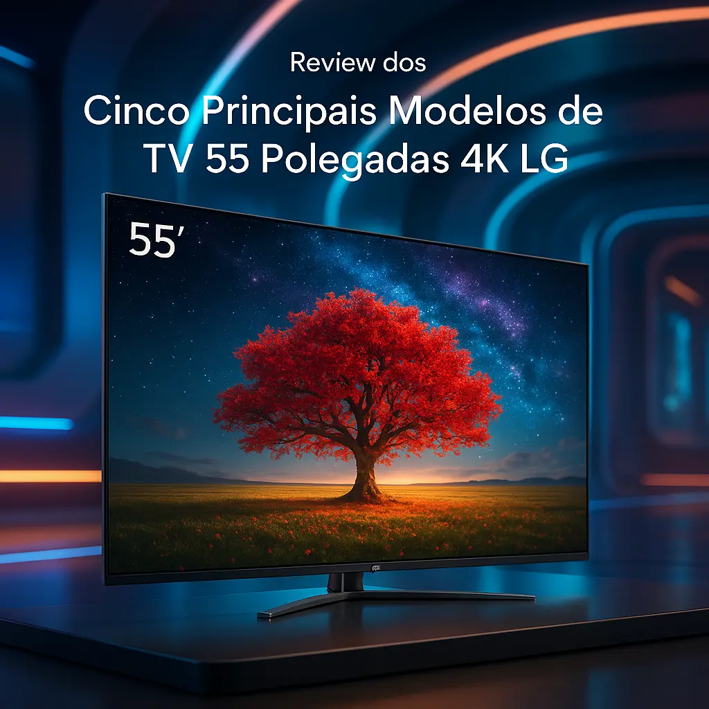 Cinco Principais Modelos de TV 55 polegadas 4K LG