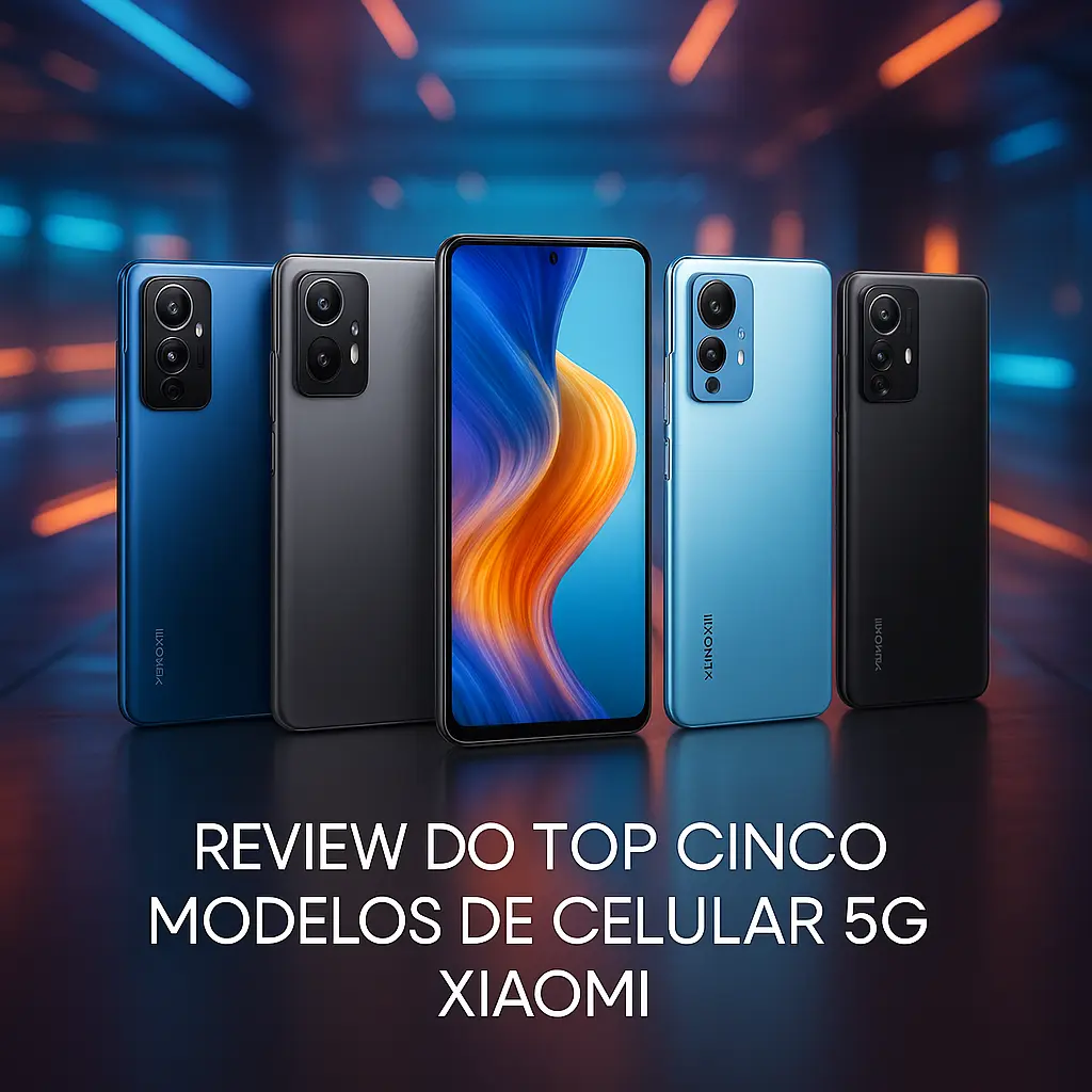 Top Cinco Modelos de  celular 5g Xiaomi