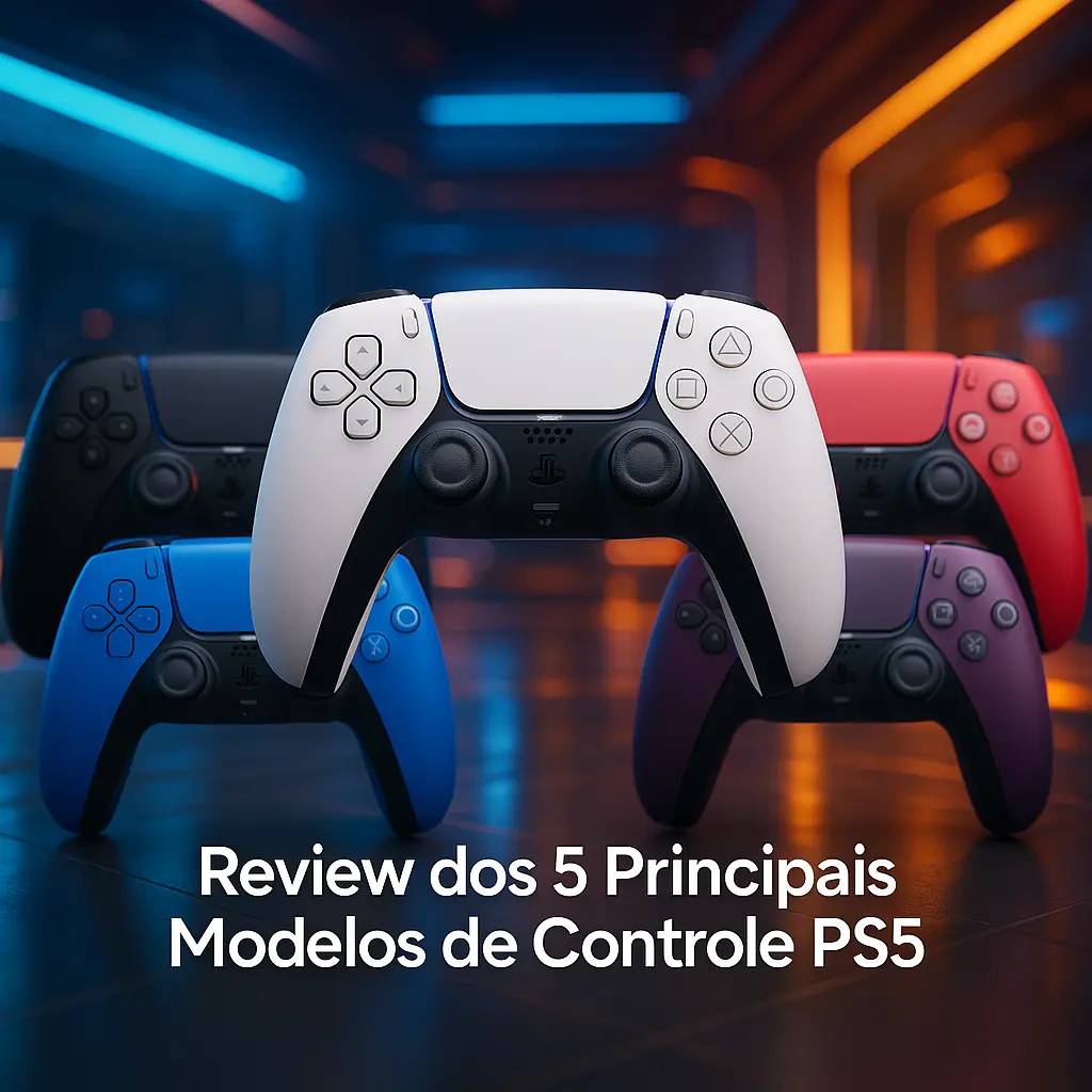 Os 5 Principais Modelos de Controle Ps5