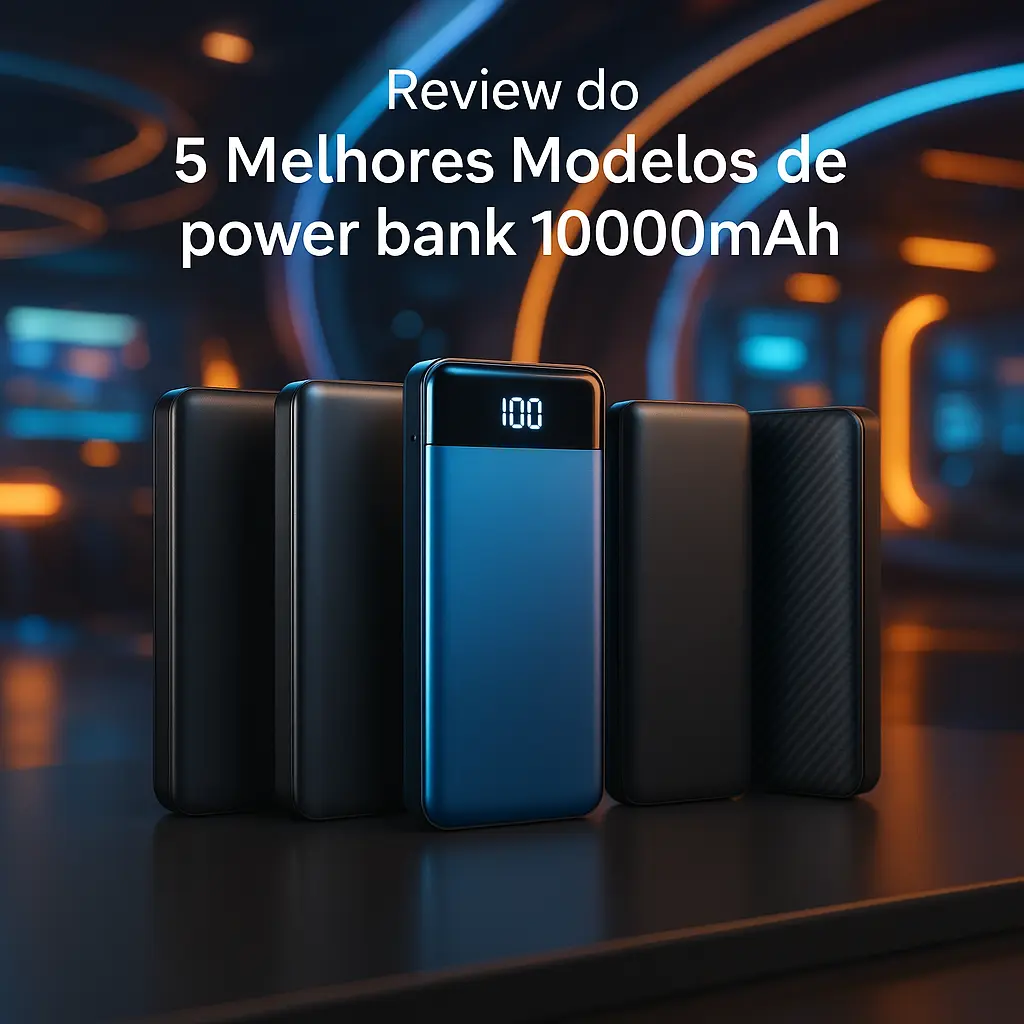 5 Melhores Modelos de power bank 10000mah