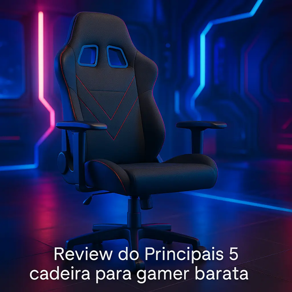 Principais 5 cadeira para gamer barata