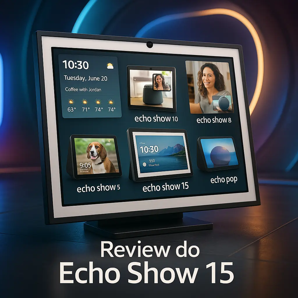 Cinco Principais Modelos de Echo Show 15: