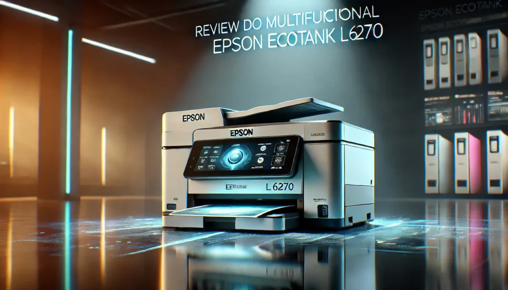 Multifuncional Epson EcoTank L6270 - Impressão Econômica e Conectividade Avançada