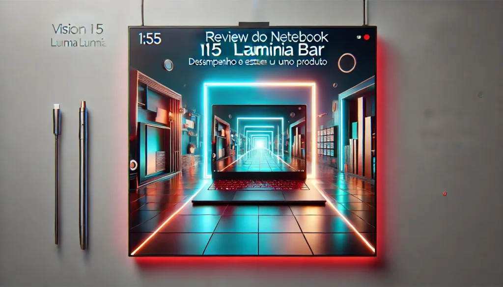 Notebook Positivo Vision i15 Lumina Bar: Desempenho e Estilo em Um Só Produto