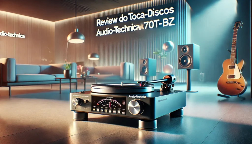 Toca-Discos Vinil Audio-Technica AT-LP70XBT-BZ: O Melhor Para Amantes de Vinil?