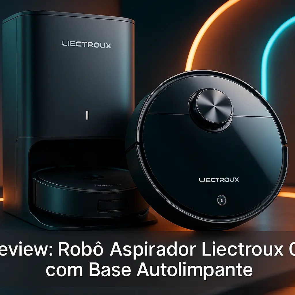 Robô Aspirador Liectroux G7 com Base Autolimpante
