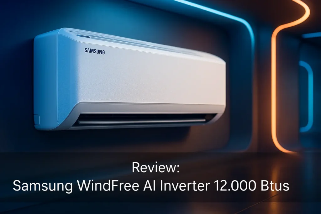 Samsung WindFree AI Inverter 12.000 Btus: silêncio e inteligência no clima