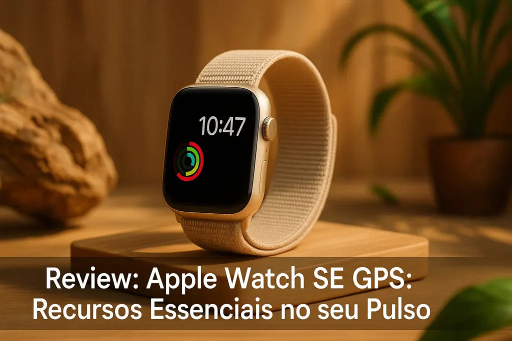 Apple Watch SE GPS: Recursos Essenciais no seu Pulso