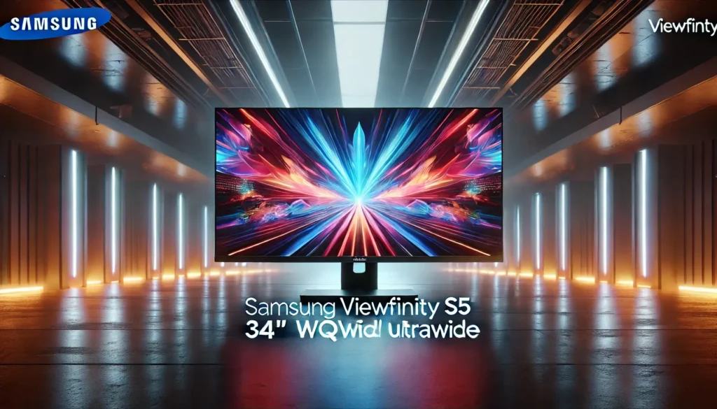 Monitor Samsung Viewfinity S5 34" WQHD Ultrawide: O Melhor para Multitarefas e Jogos?
