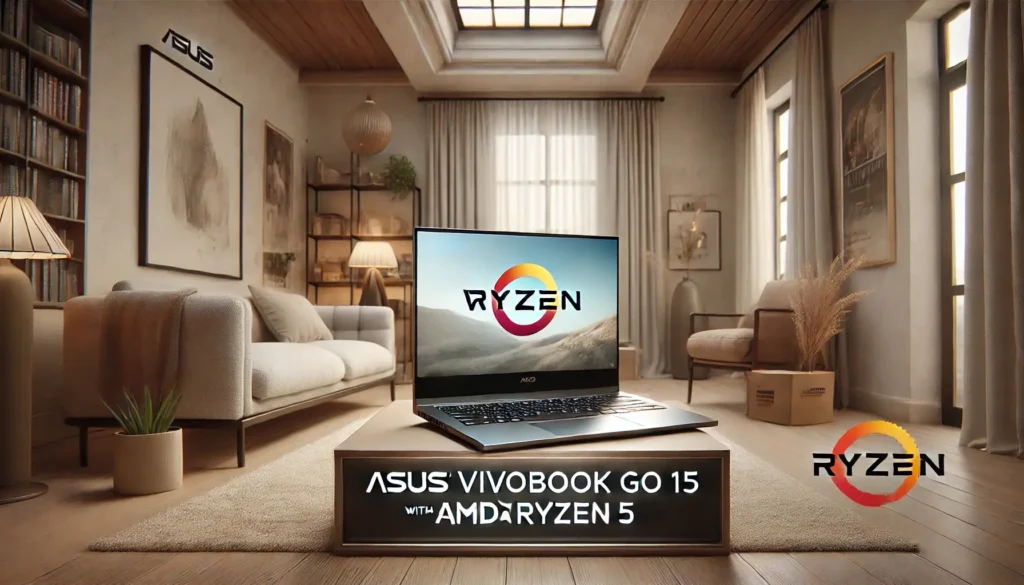 Notebook ASUS VivoBook Go 15 com AMD Ryzen 5: Desempenho e Durabilidade para o Dia a Dia