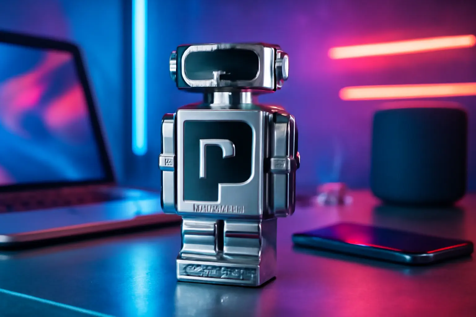Perfume Masculino EDT Phantom, Paco Rabanne, 100 ml: Um Toque de Sofisticação e Mistério