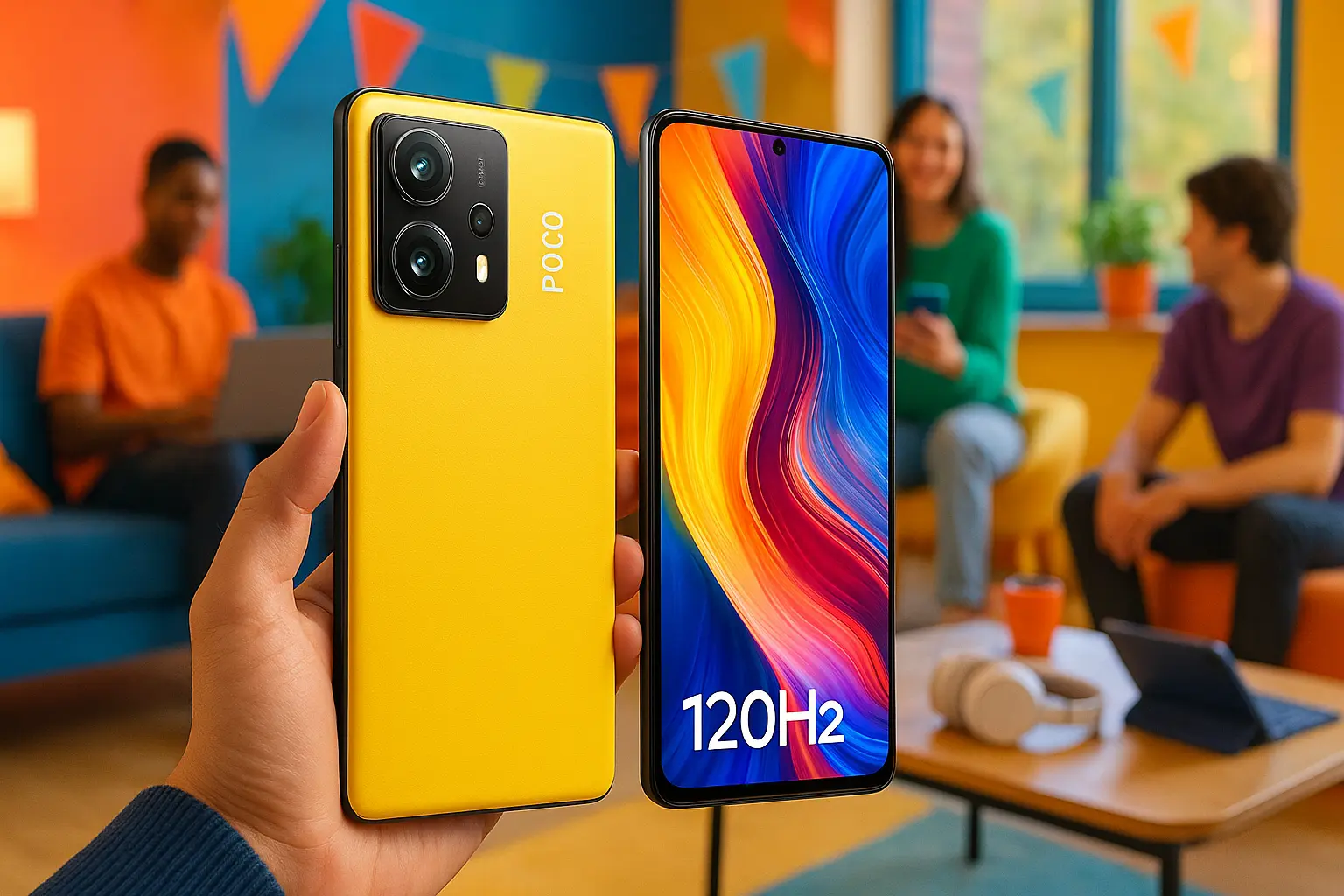 POCO X6 Pro 5G: desempenho de elite e tela 120Hz