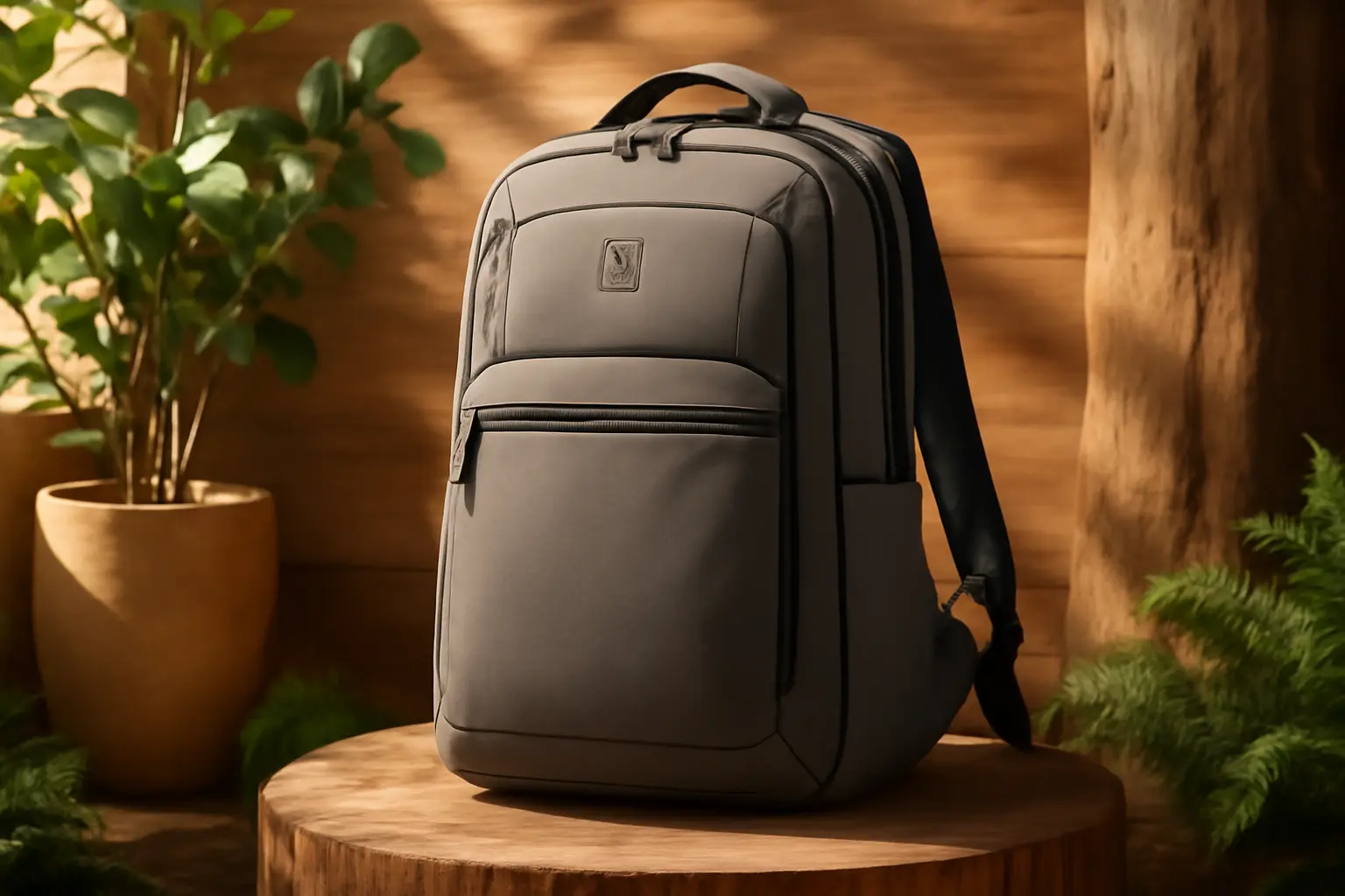 Mochila Victorinox T.A. Edge em Polinylon Cinza: Elegância e Praticidade para o Dia a Dia