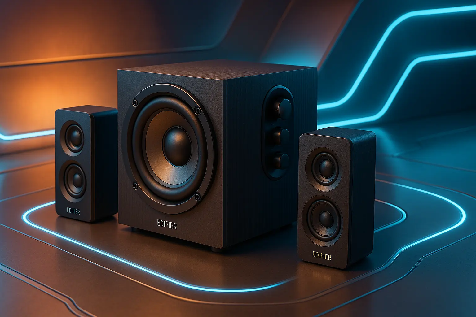Edifier X100B surpreende com potência e equilíbrio