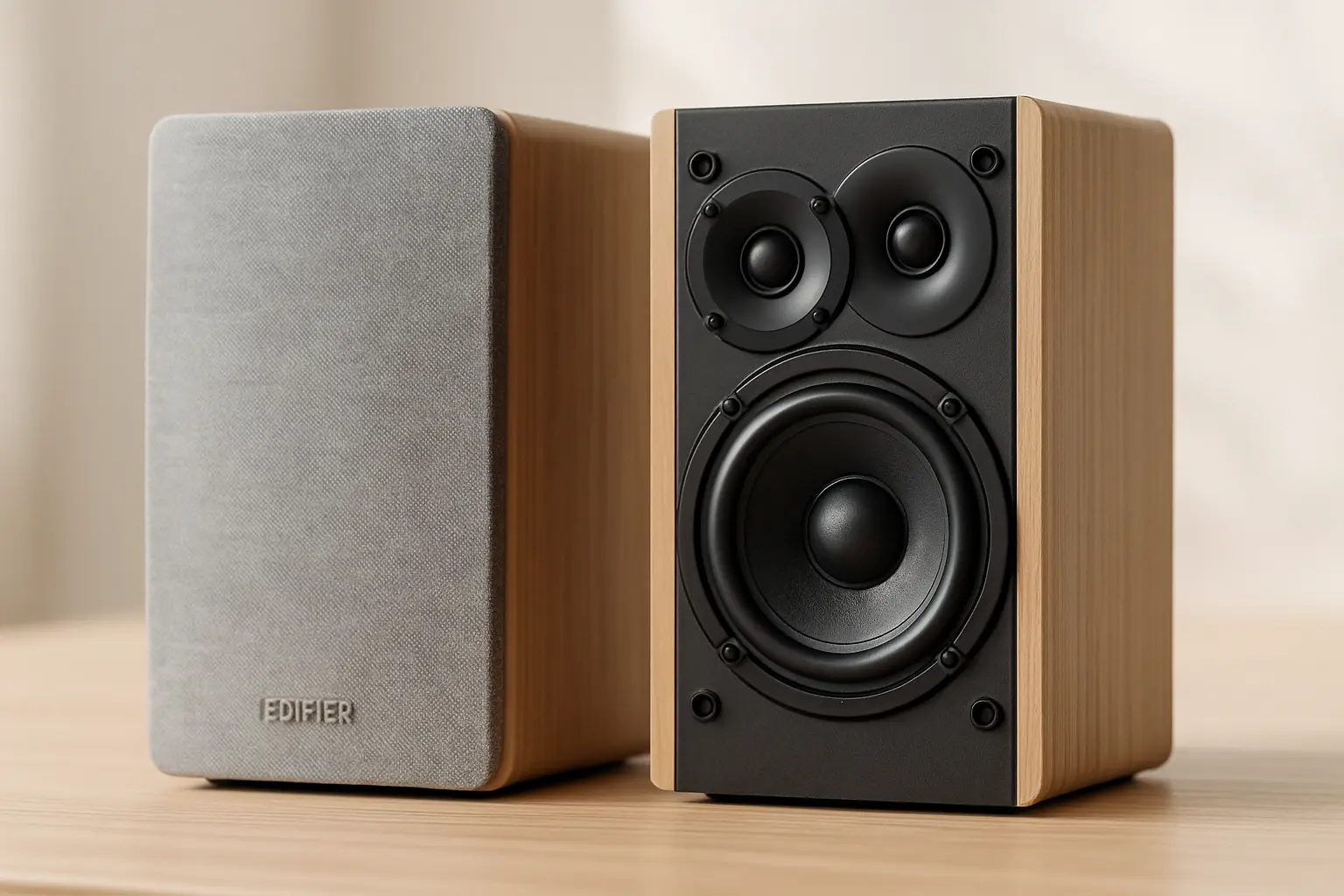 Edifier R1280DB: elegância e som potente