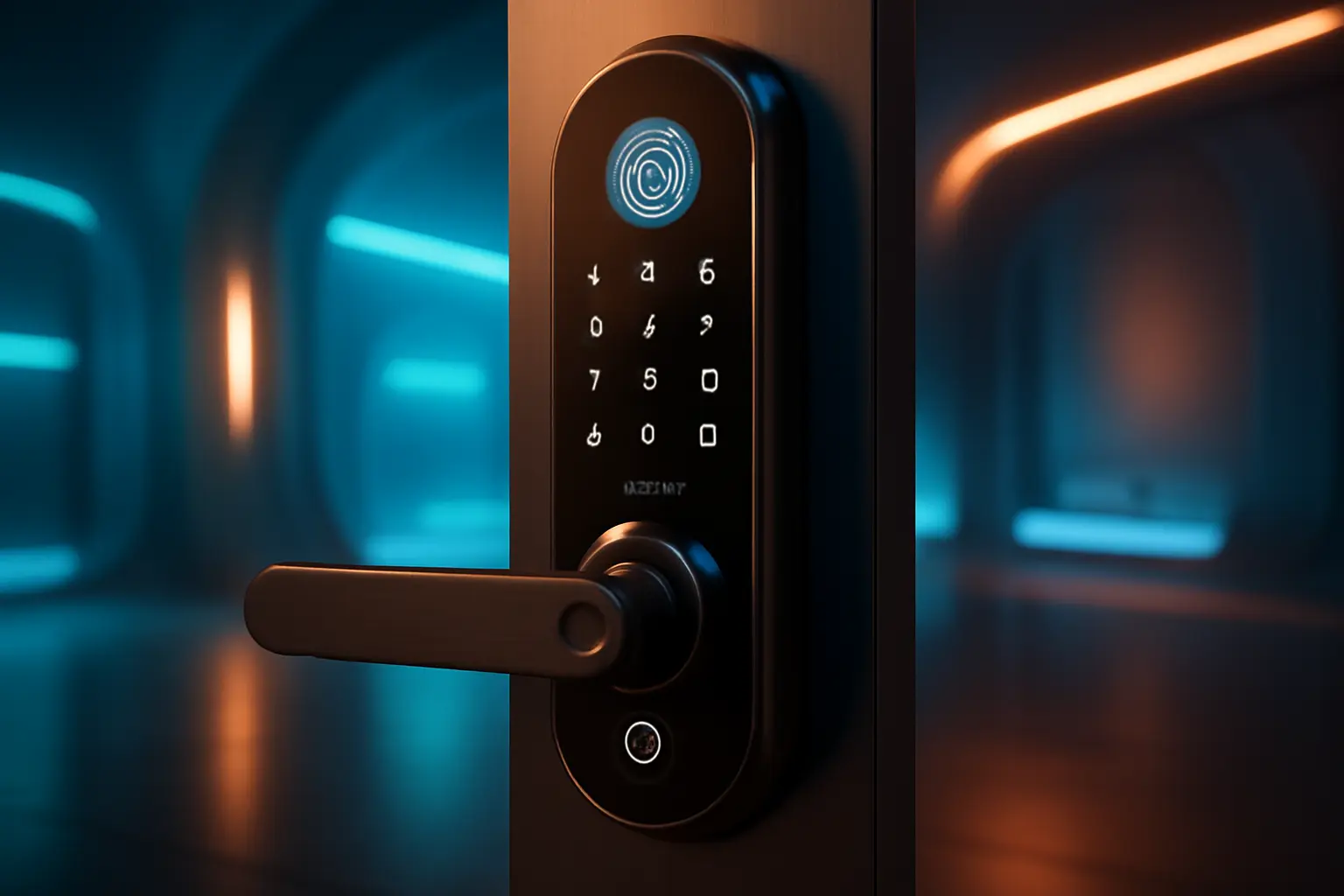 Fechadura Inteligente Wi-Fi com Biometria, Senha, Tag e Chave: Segurança e Tecnologia ao Seu Alcance