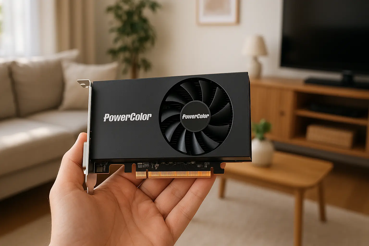 PowerColor RX550 4GB LP: Compacta, Silenciosa e Eficiente