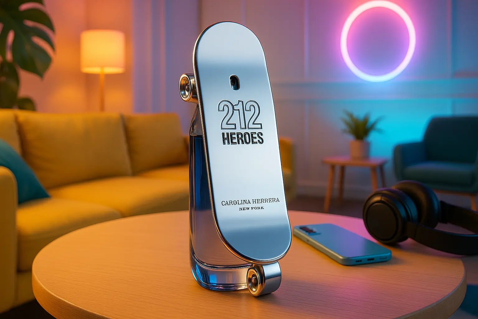 Carolina Herrera 212 Heroes: Masculino icônico e ousado