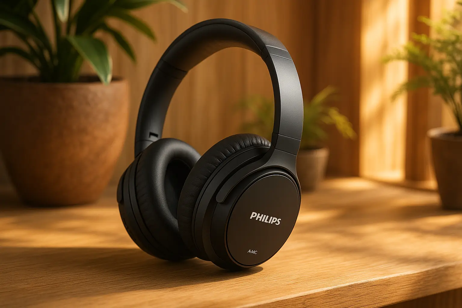 Philips Headphone Bluetooth ANC TAH8506BK/00: Imersão com Elegância