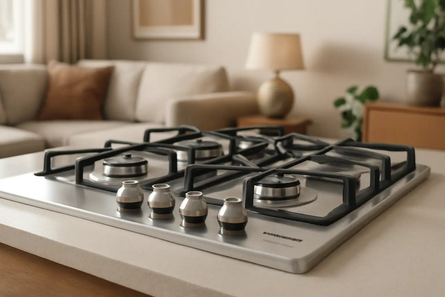 Cooktop 4 bocas Brastemp Gourmand Inox: Dupla Chama e Trempe de Ferro Fundido