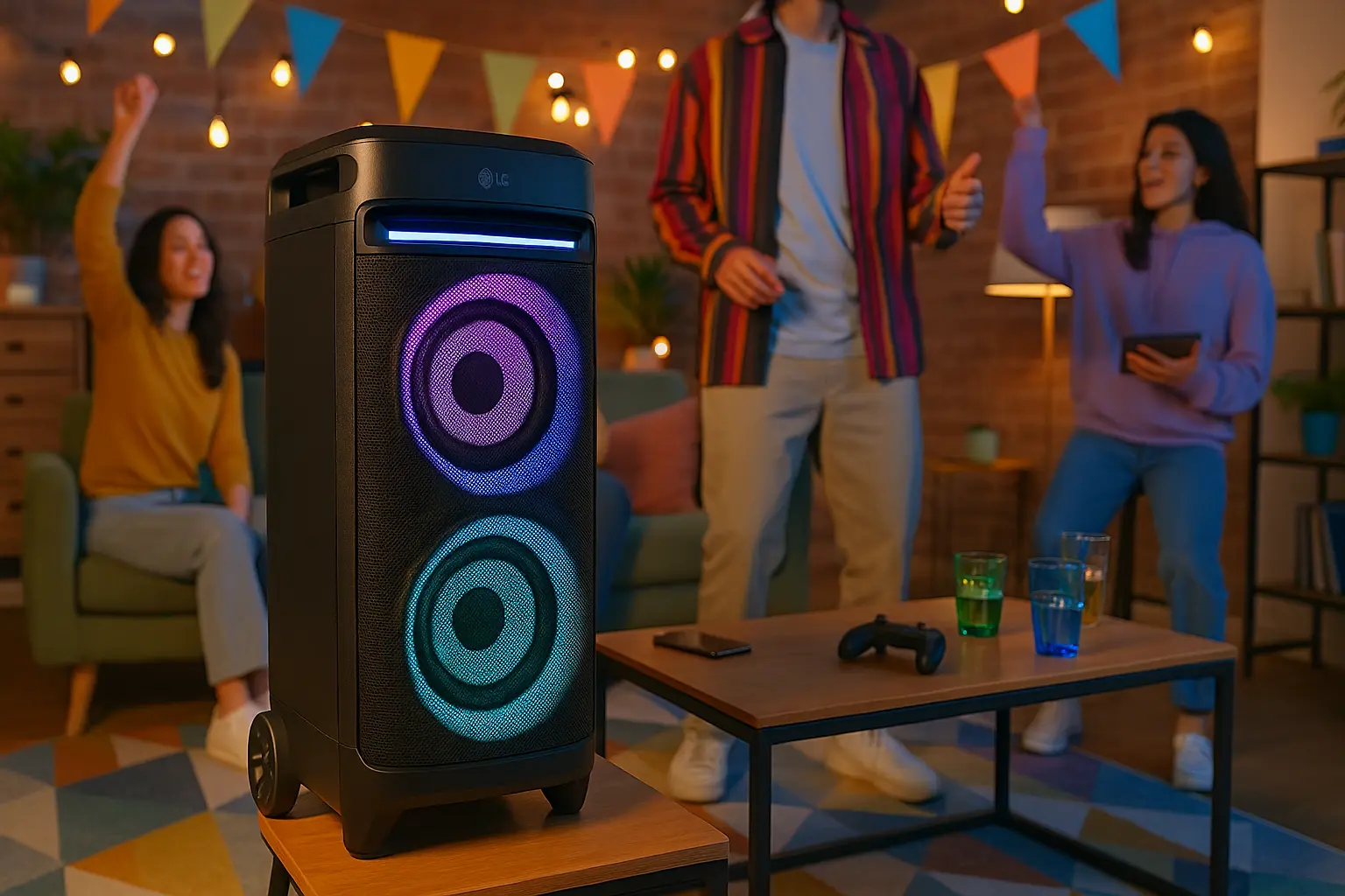 LG XBOOM XL7S: Potência e Estilo para Sua Festa