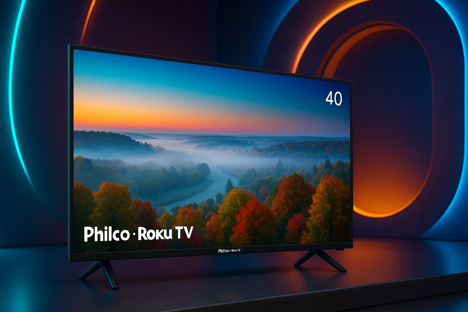 Smart TV 40” Philco Roku TV: Imagem e Simplicidade