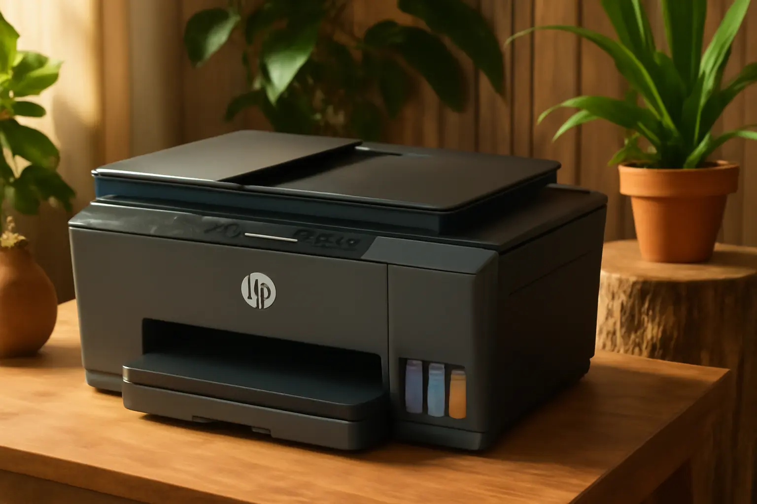 Impressora Multifuncional HP Smart Tank 724: Impressão Rápida e Conectividade Sem Fios