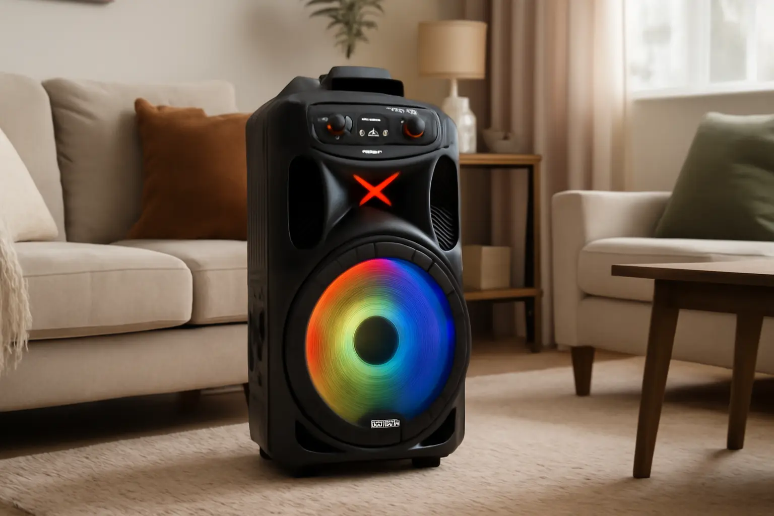 Amvox Caixa de Som Amplificada ACA 1300 New X SFM: Potência e Conectividade para Suas Festas