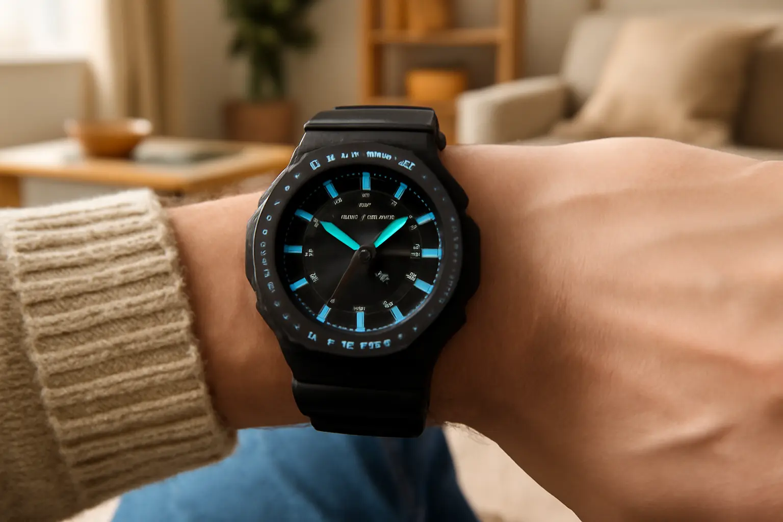 Relógio Casio G-Shock GA-2100-1A2DR Neon Accent Series: Estilo e Performance para o Seu Dia a Dia