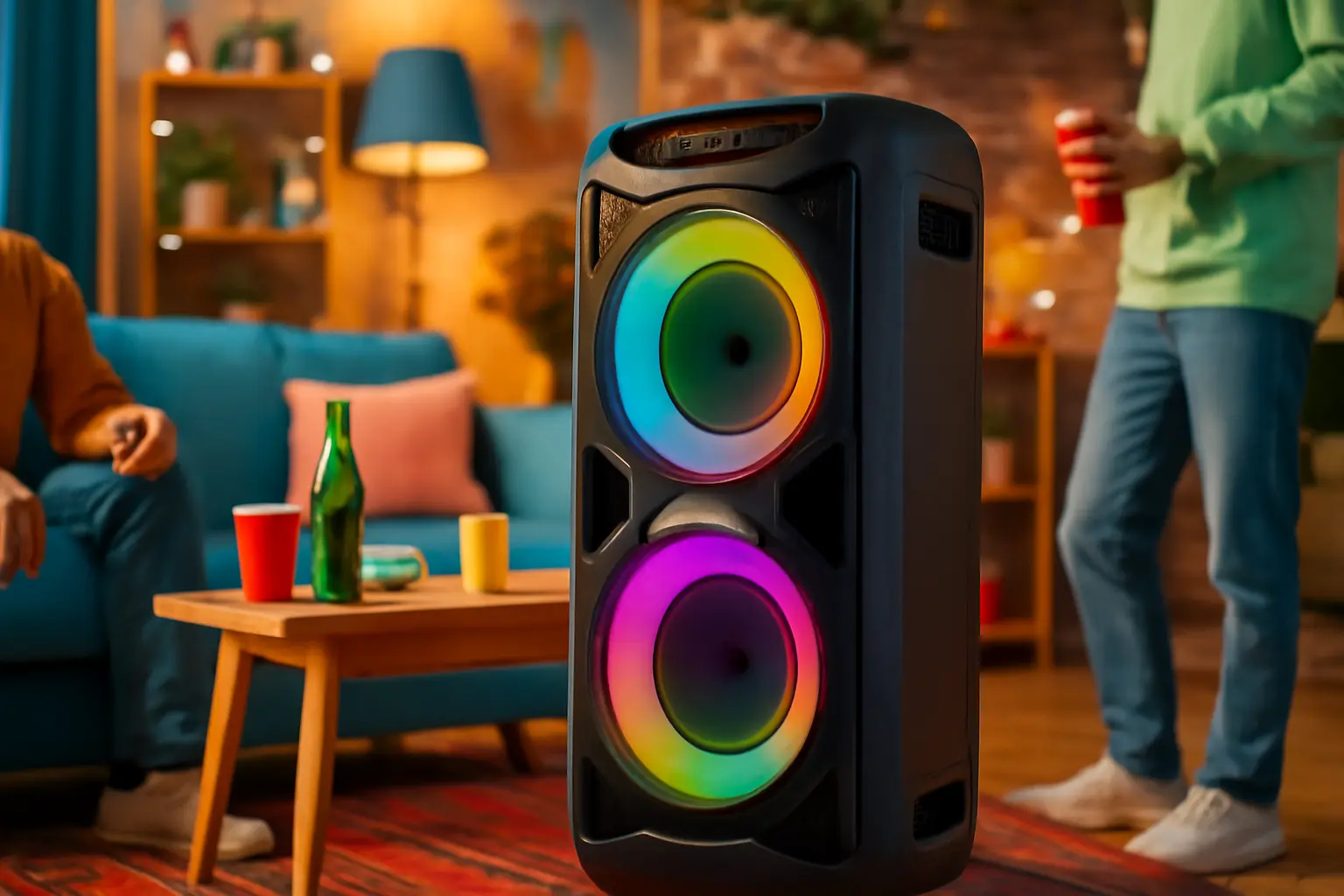Party Speaker Philips Bluetooth TAX5208/78: Som Potente e Conectividade Sem Fios