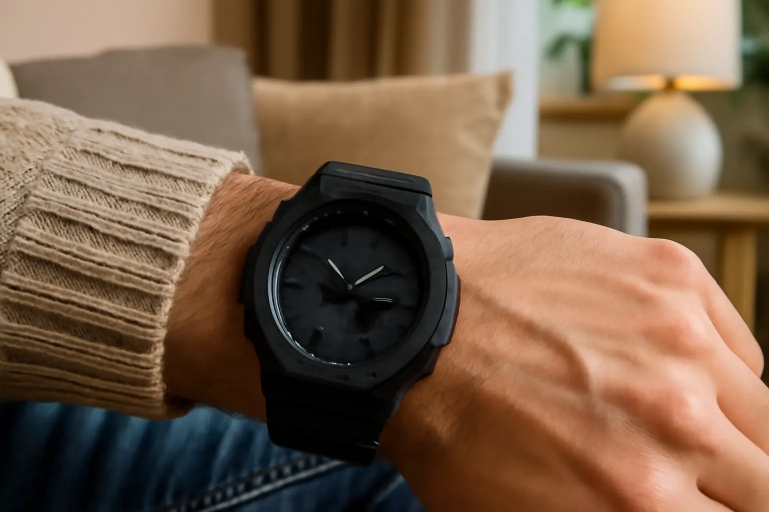 Casio G-Shock GA-2100-1A1DR: Resistência e Estilo no Pulso
