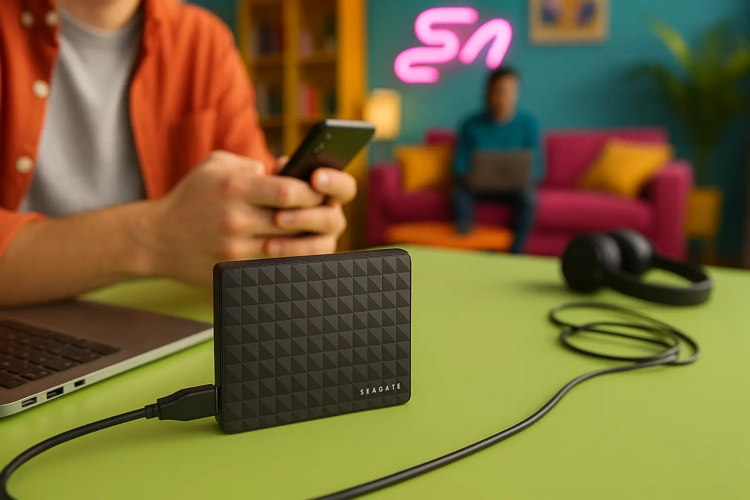 Seagate 2TB Expansion USB 3.0: Espaço e Praticidade