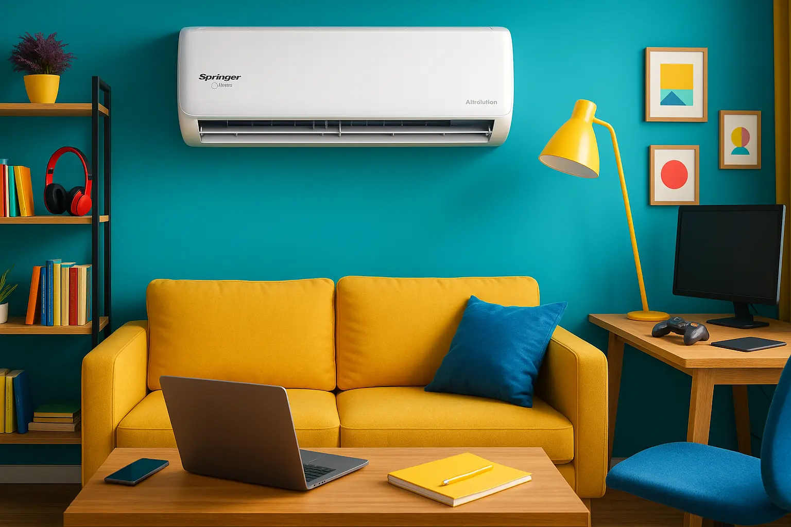 Ar Condicionado Springer Midea AirVolution 12000 BTUs: Silêncio e Potência no Frio