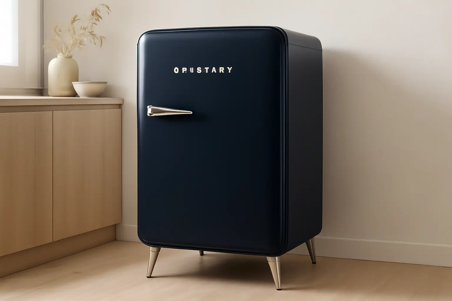 Frigobar Brastemp Retrô 76 Litros Midnight Blue - BRA08HZ 220V: Estilo e Performance para Sua Cozinha