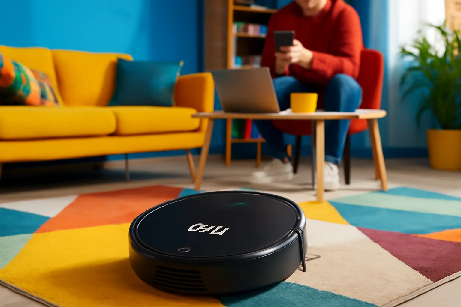WAP Aspirador de Pó Robô ROBOT W100 3 em 1: Potência e Inteligência para Sua Casa