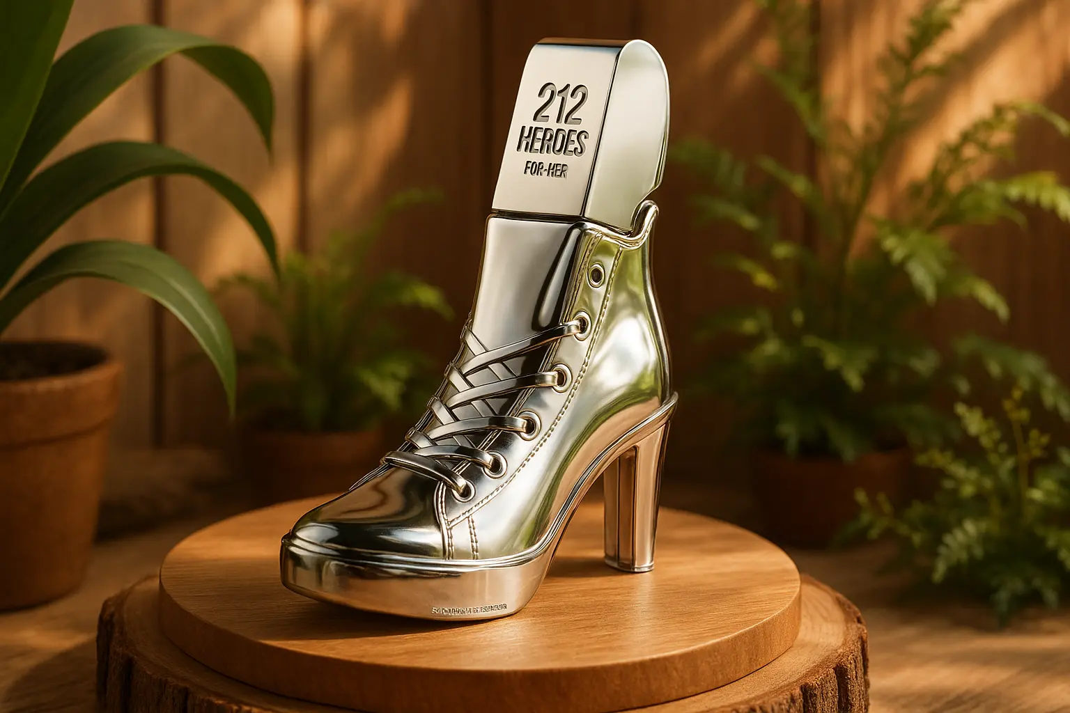 212 Heroes For Her Carolina Herrera: Ícone Jovem e Vegano