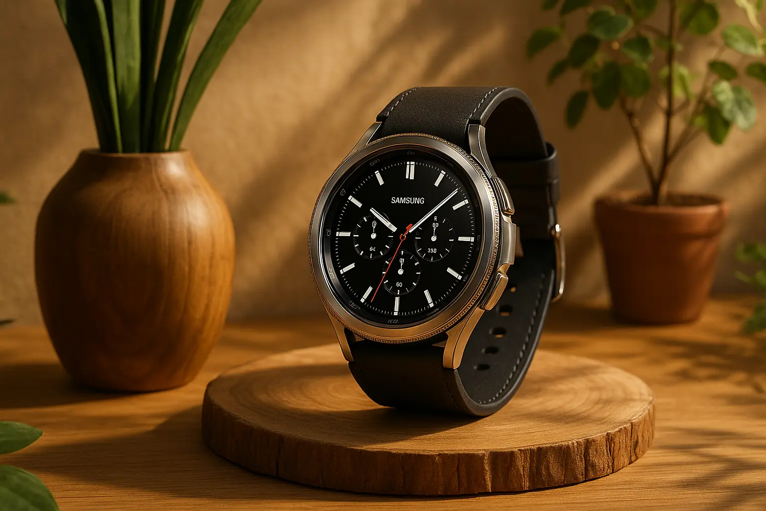 Samsung Galaxy Watch6 Classic LTE 43mm: Elegância e Conectividade