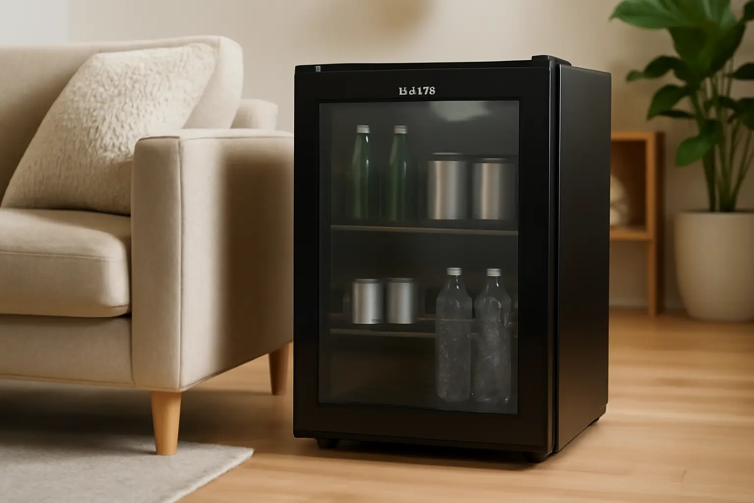 Frigobar Philco PFG105PG Vidro Duplo 7 Níveis 85L 220V: Compacto e Eficiente para Sua Casa