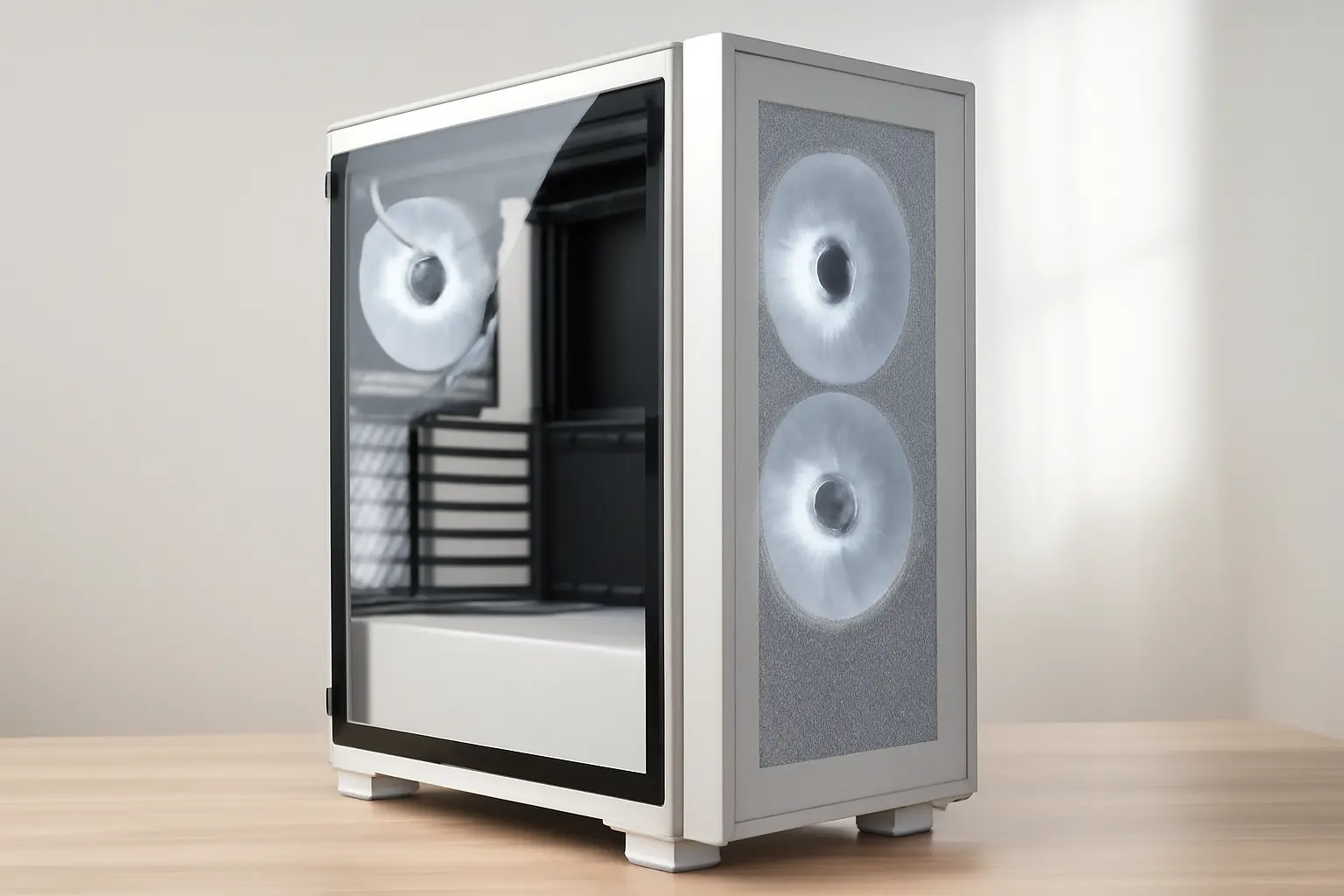 Gabinete Gamer Forcefield Max White Ghost: Design, Desempenho e Confiabilidade