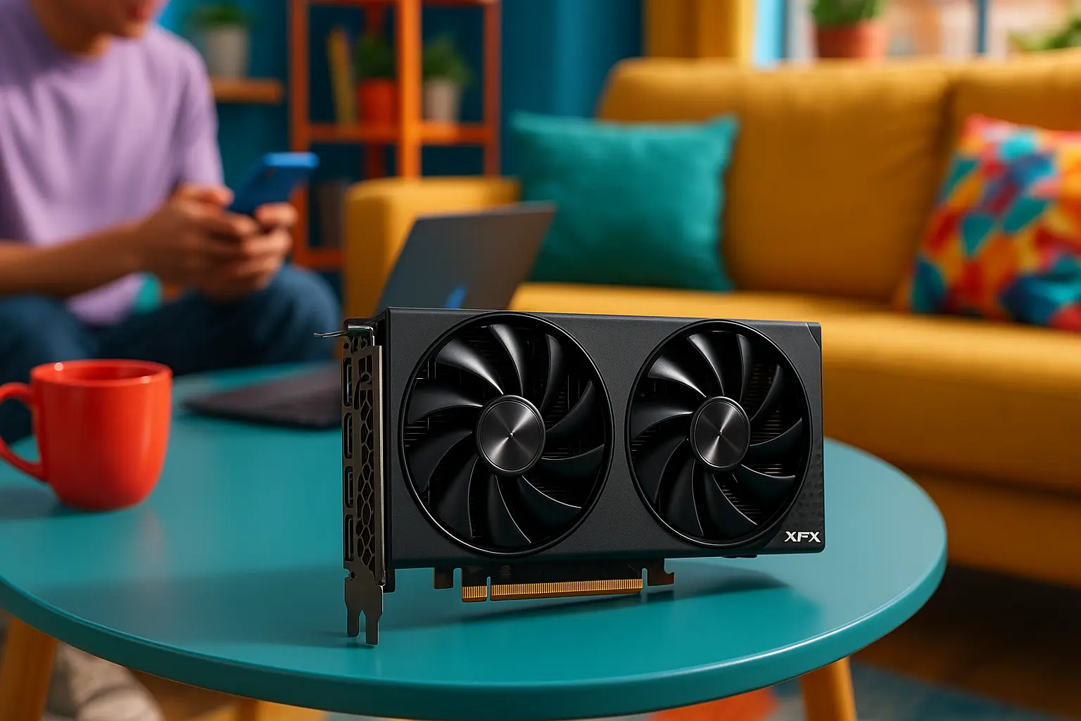 XFX Radeon RX 6600 8GB GDDR6 entrega potência e eficiência