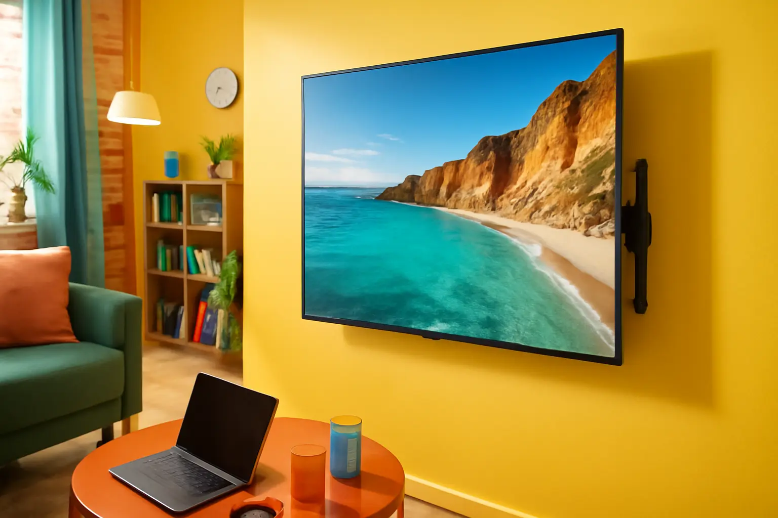 Suporte de Parede Ultrafino para TVs Samsung: Design, Robustez e Compatibilidade