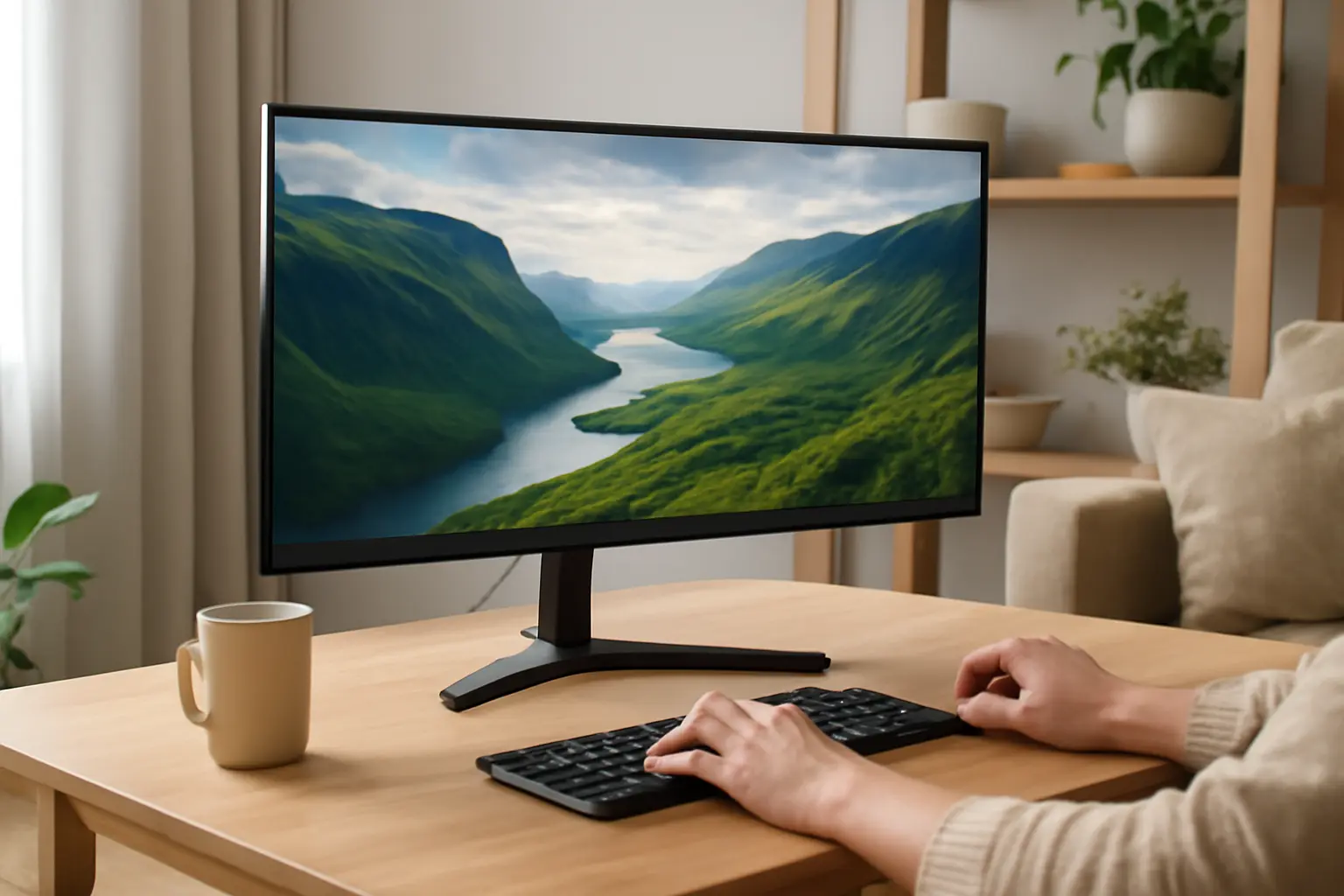 Monitor Samsung Viewfinity S5 34" WQHD: Desempenho e Qualidade Imbatíveis
